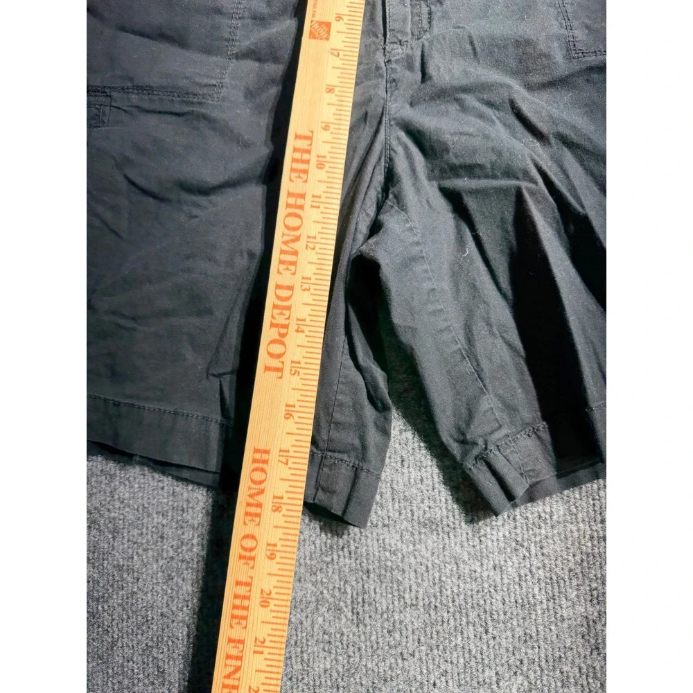 Women's‎ Khaki Cargo Shorts Size 16 Belted Utility Hiking Outdoor